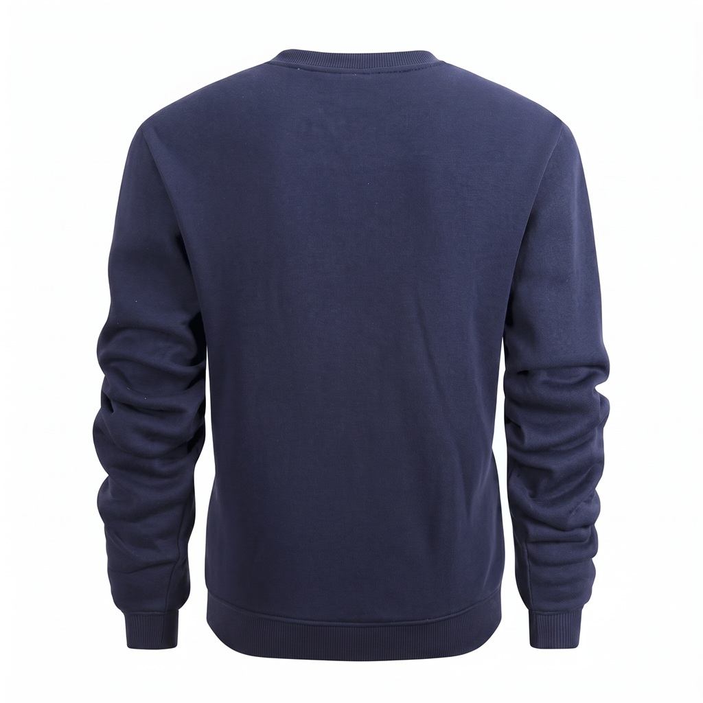 Bluza Sportowa Męska, Gruba na Jesień/Zimę, Trendowy Kolorowy Blok, Casual Okrągły Dekolt dla Mężczyzn - obrazek 2